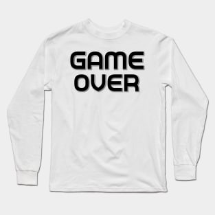 Game Over - Design 1 Long Sleeve T-Shirt